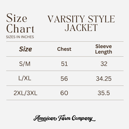 *LIMITED* USA 250 Varsity Style Jacket