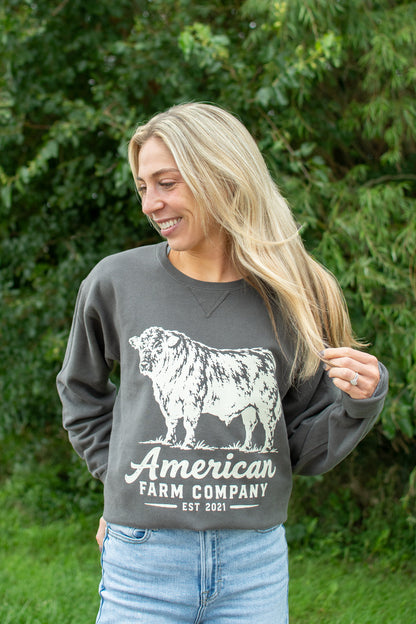AFC Vintage Steer Adult Crewneck