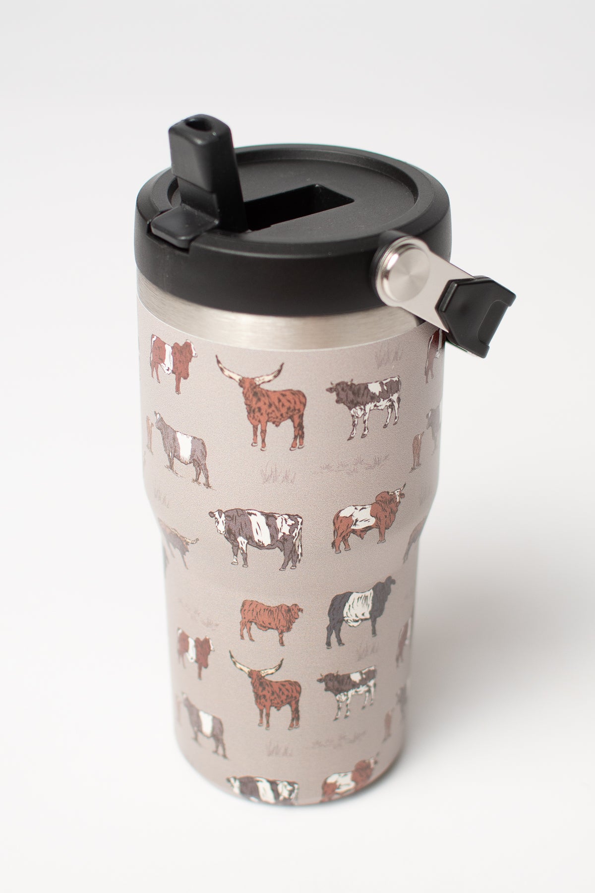 Vintage Cattle 20oz Kids Bucket Handle Tumbler