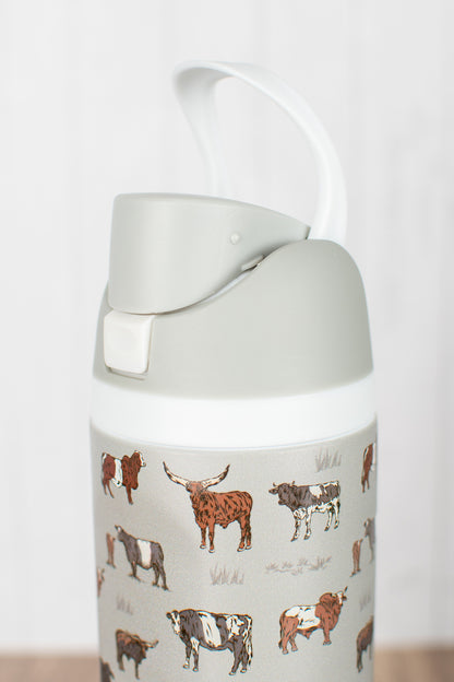 Vintage Cattle 24oz Skinny Silo Tumbler