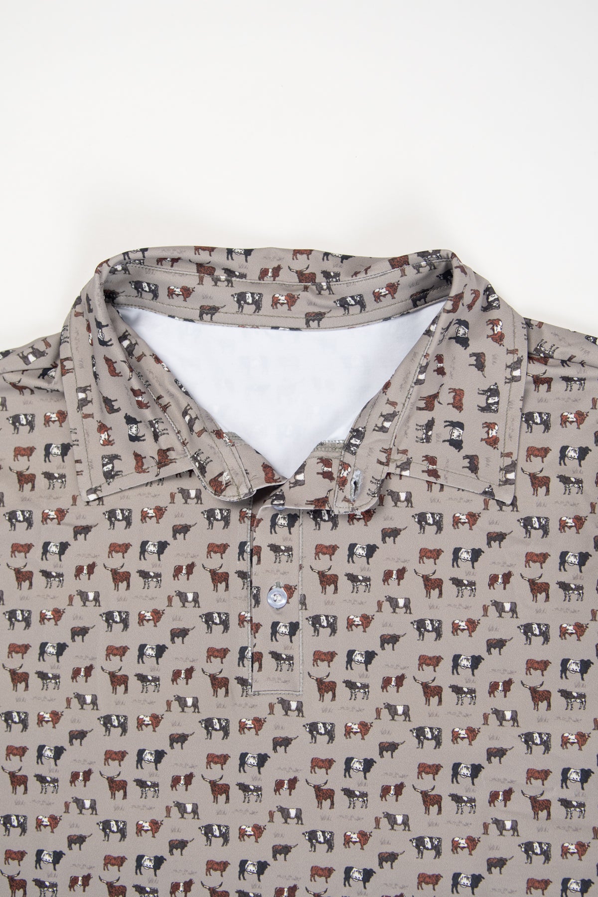 Vintage Cattle Adult Performance Polo