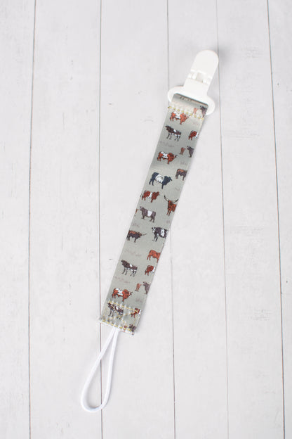 Vintage Cattle Paci Clip