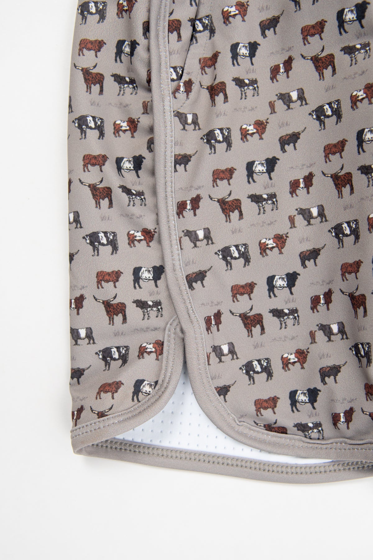 Vintage Cattle Baby Swim Trunk