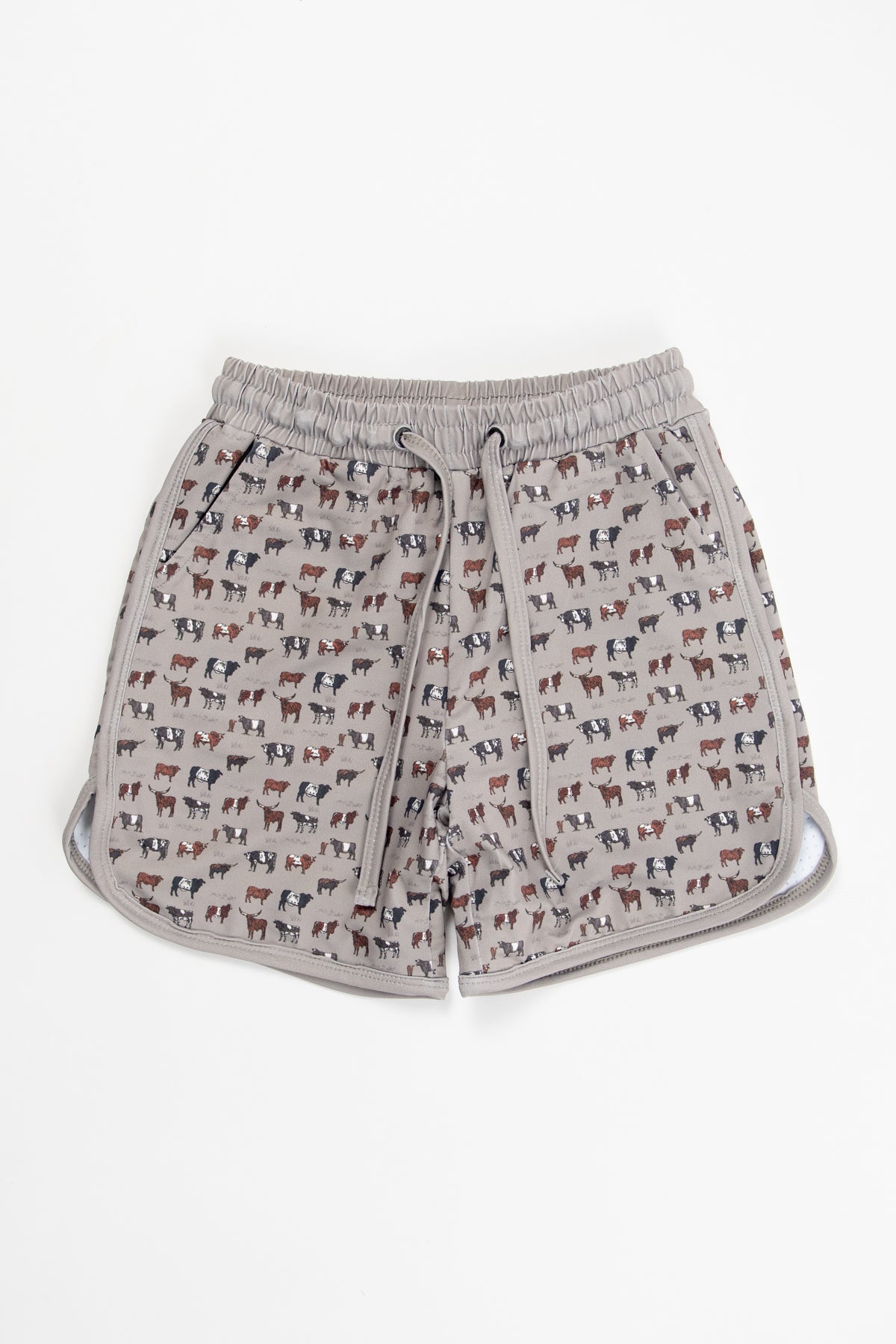 Vintage Cattle Baby Swim Trunk