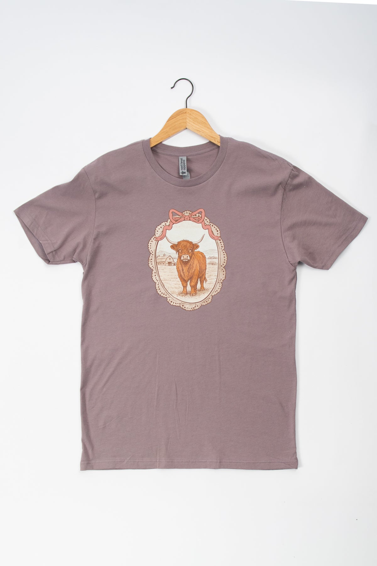 Vintage Framed Highland Cow Tee