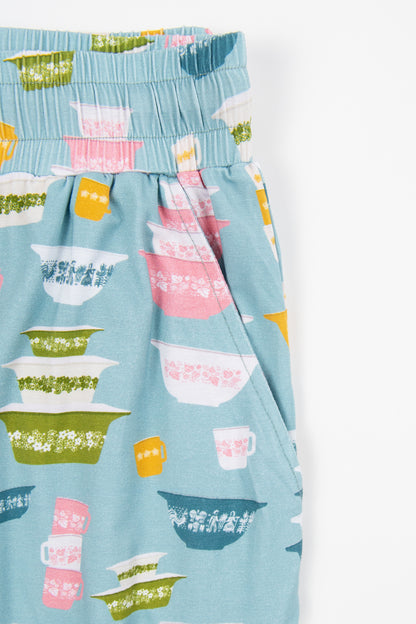 Vintage Kitchen Classic Prints Adult Bamboo Pajama Pants