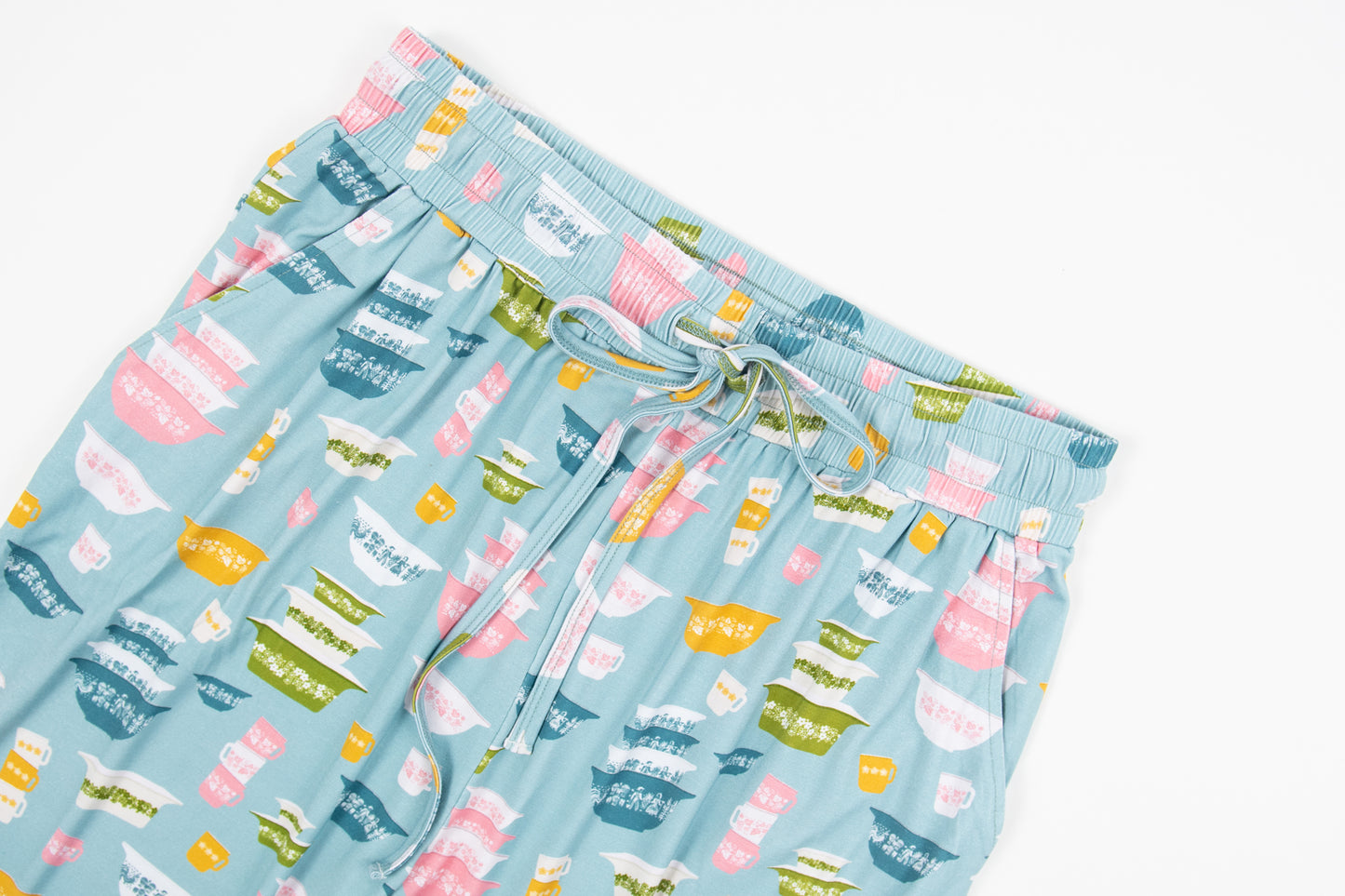 Vintage Kitchen Classic Prints Adult Bamboo Pajama Pants