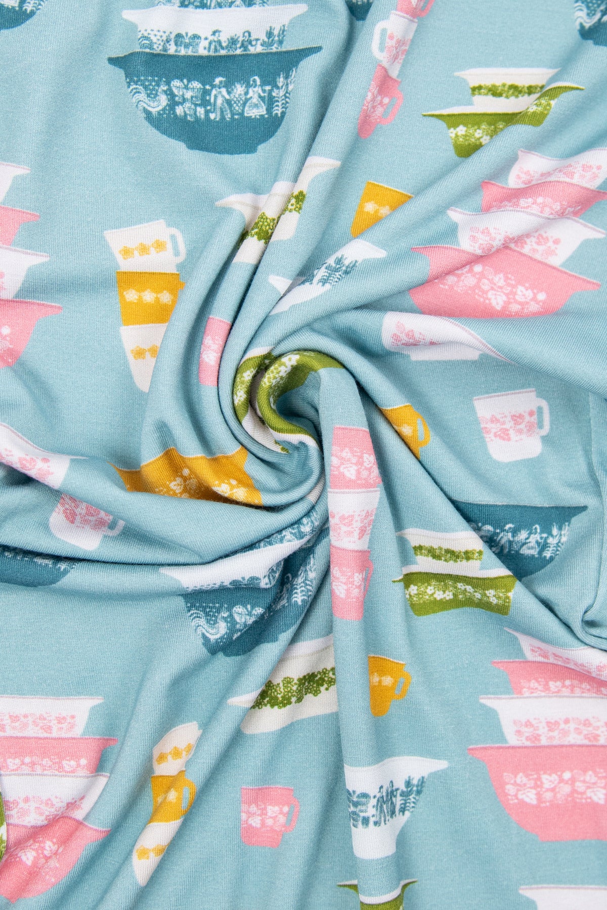 Vintage Kitchen Classic Prints Adult Bamboo Pajama Pants