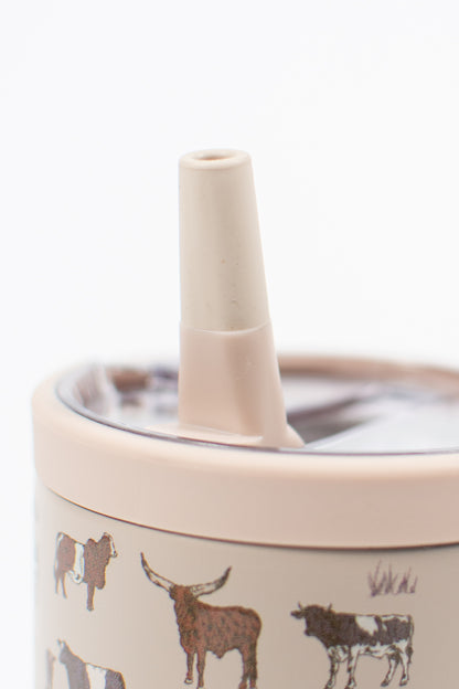 Vintage Cattle 40oz Water Tank Tumbler