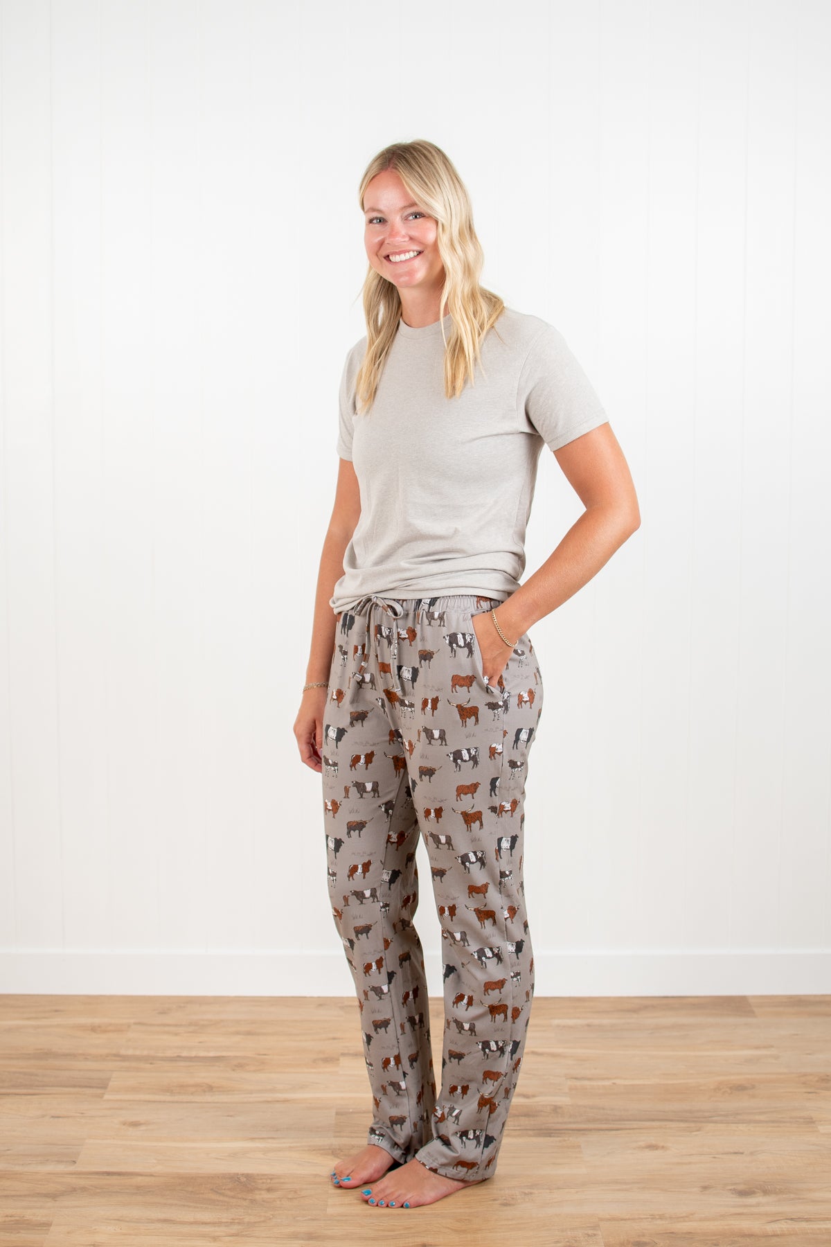 Vintage Cattle Adult Cotton Pajama Pant *Preorder*