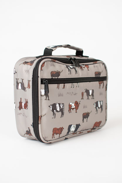 Vintage Cattle Lunch Bag
