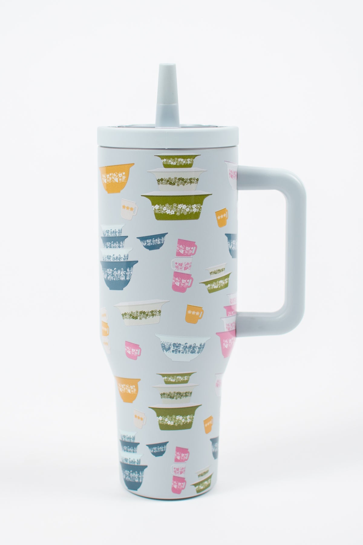 Vintage Kitchen Classic Print 40oz Water Tank Tumbler