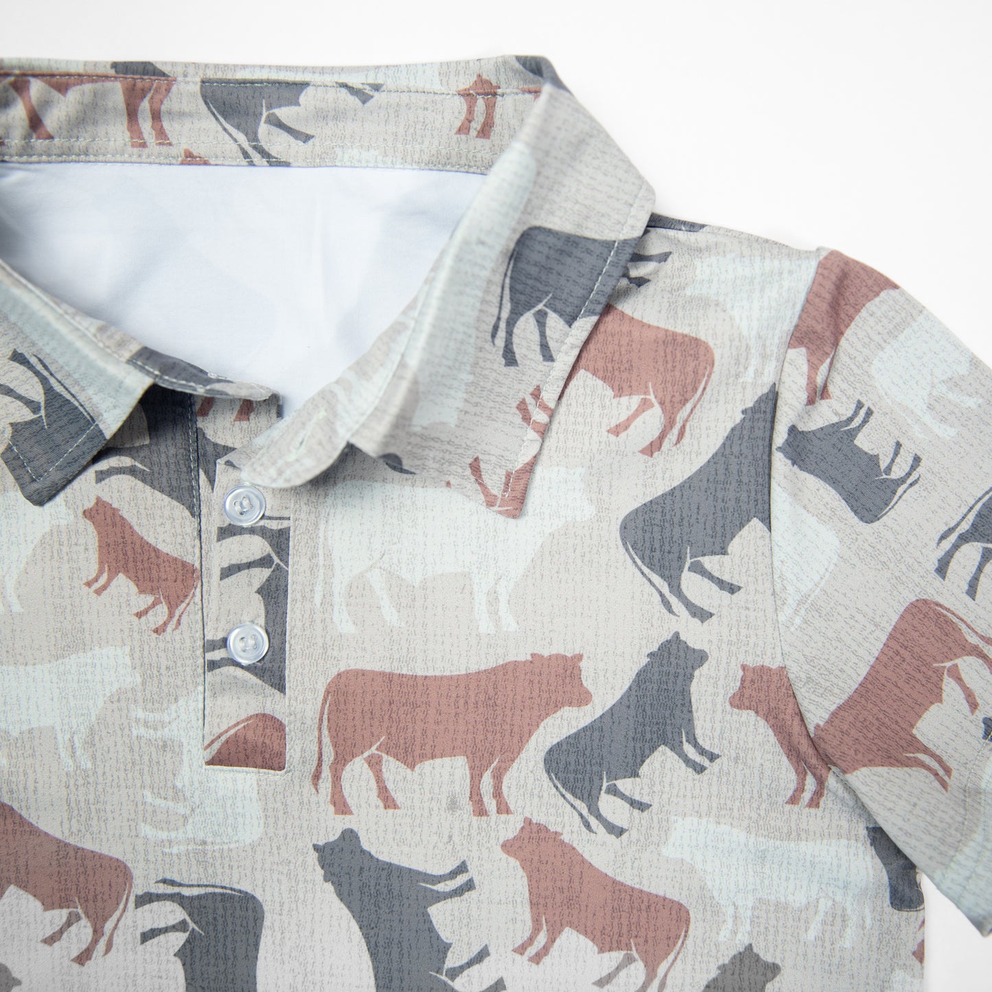 Washed Cow Camo™ Baby/Youth Performance Polo
