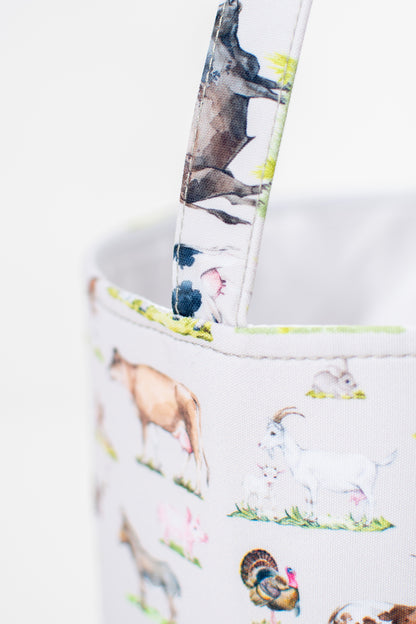 *PREORDER* Watercolor Animals Easter Basket
