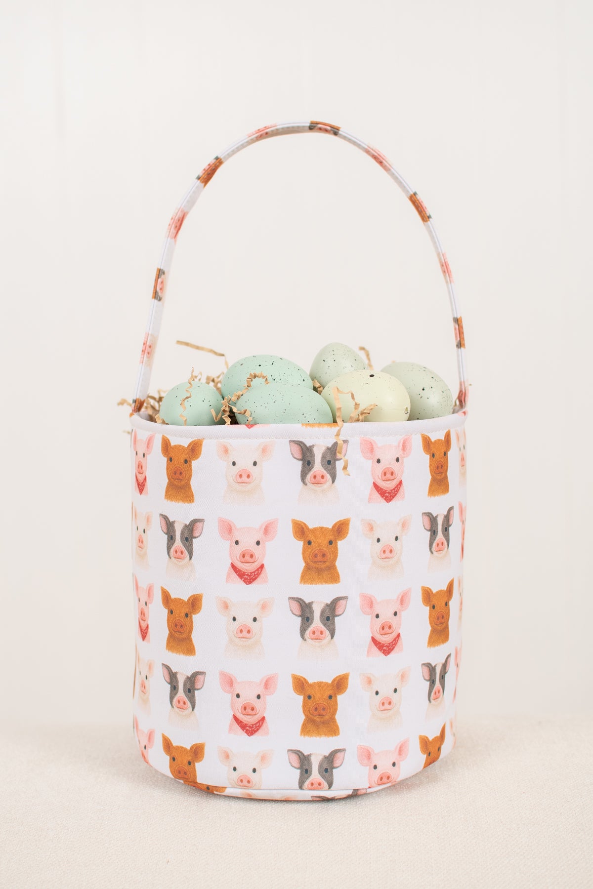 *PREORDER* Watercolor Little Piggies Easter Basket
