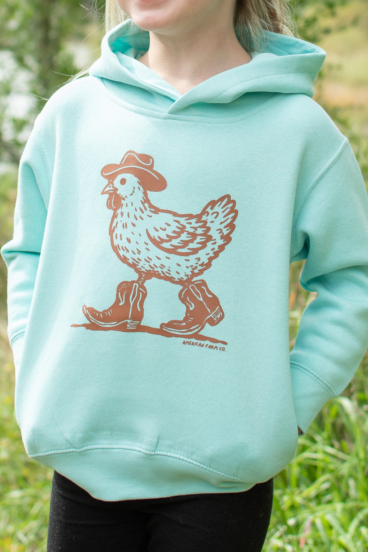 Western Chick Toddler/Youth Hoodie