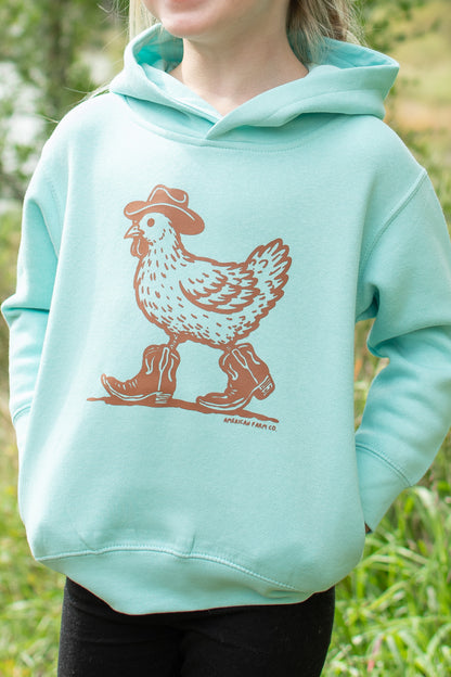 Western Chick Toddler/Youth Hoodie