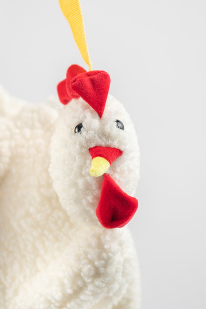 White Chicken Shoulder Bag