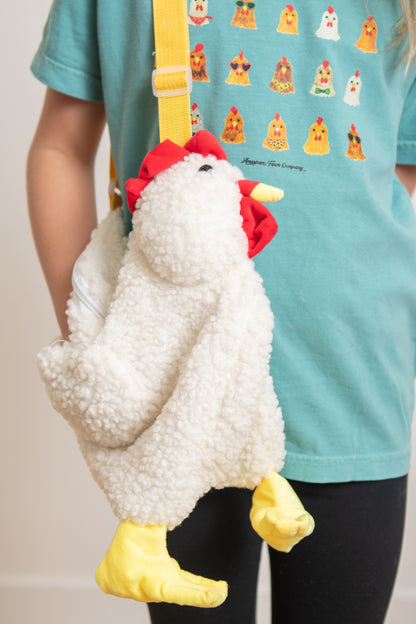 White Chicken Shoulder Bag