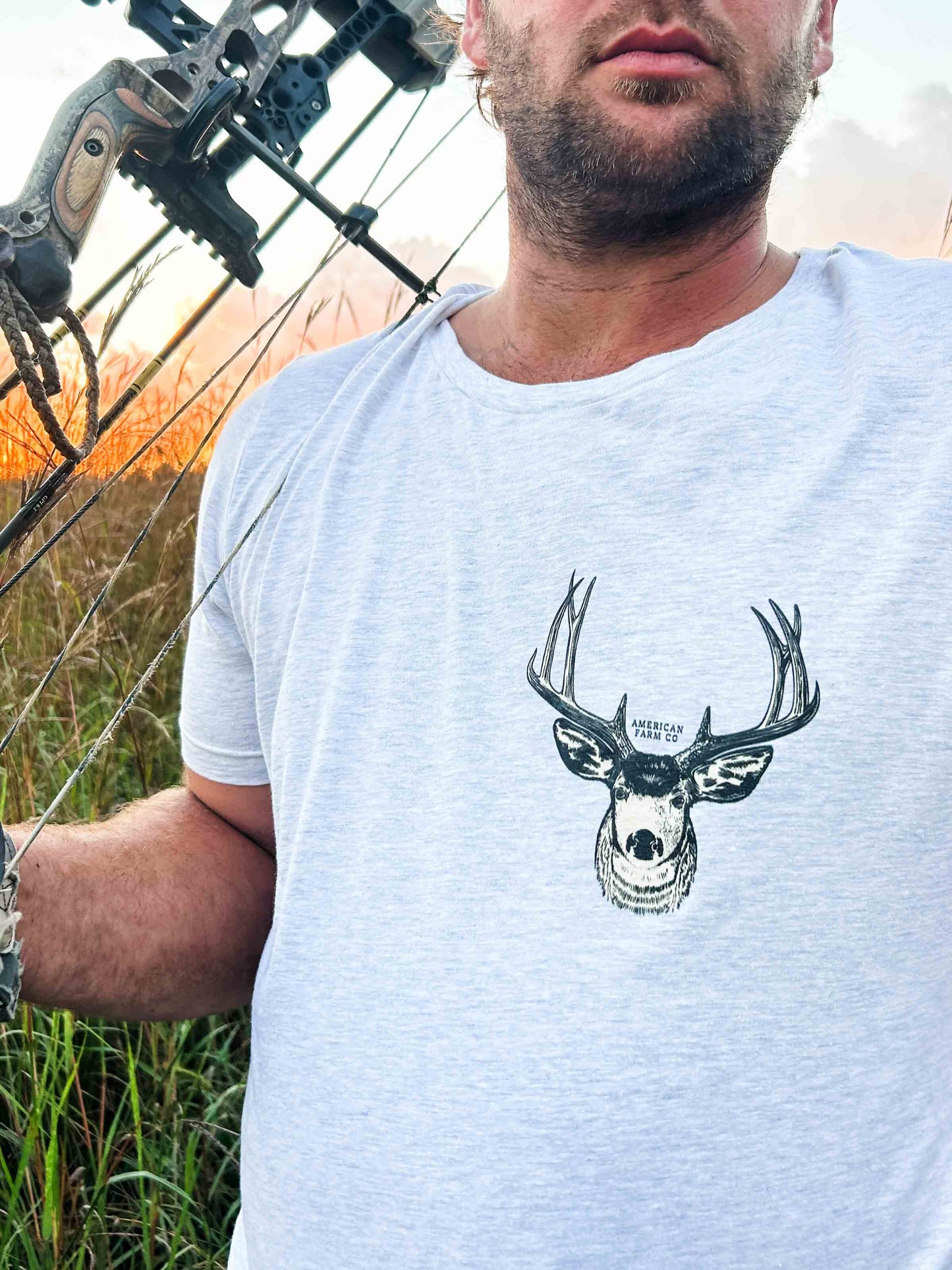 Whitetail Mount Ash Tee - American Farm Company