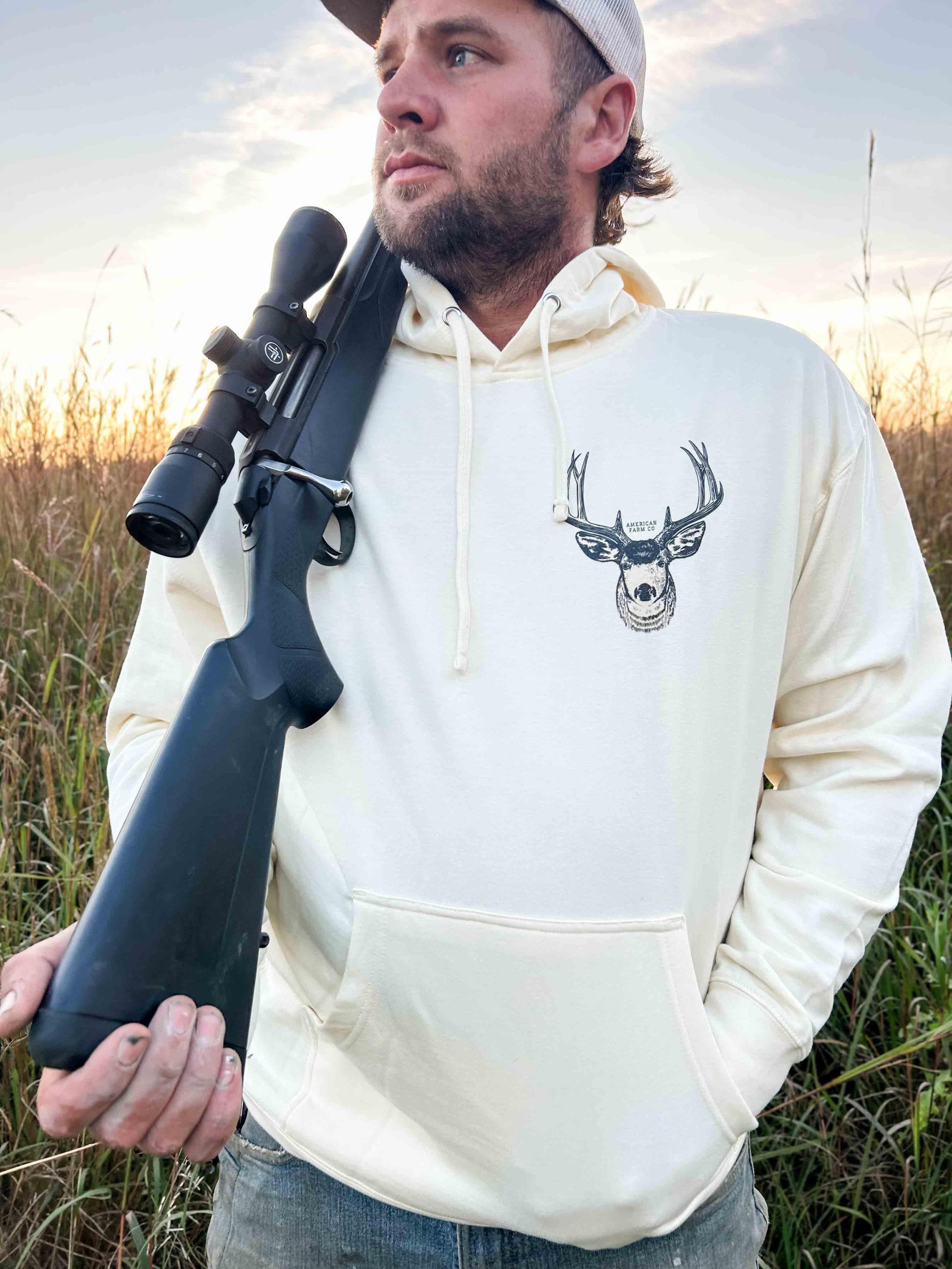 Whitetail Mount Hoodie - American Farm Company