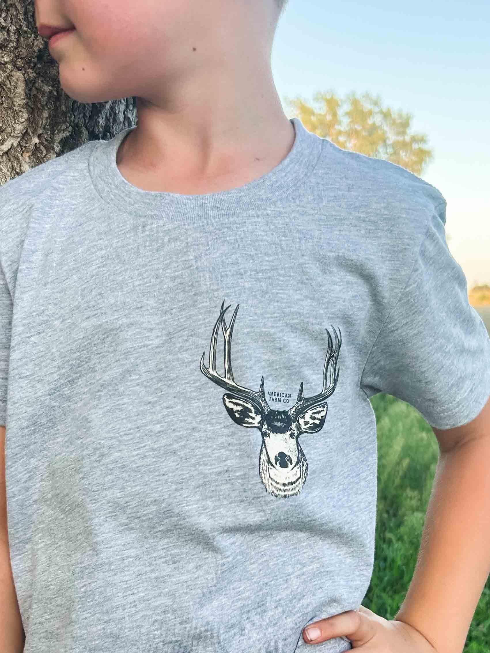 Whitetail Mount Youth Tee - American Farm Company