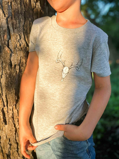 Whitetail Skull Youth Tee