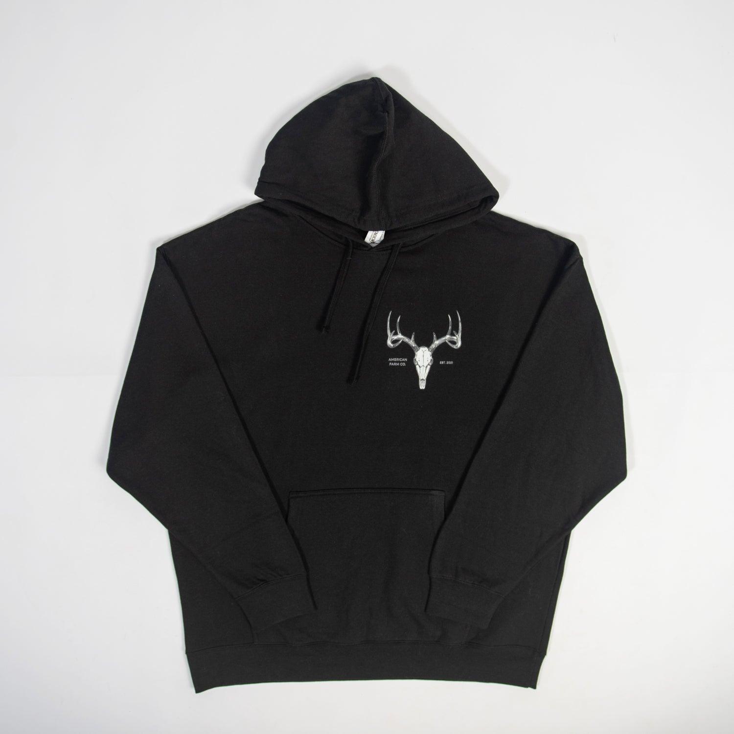 Whitetail Skull Hoodie - American Farm Company