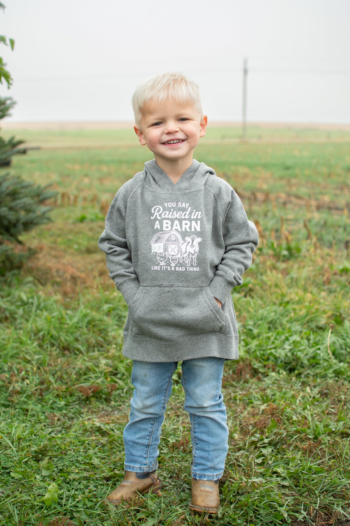 'You said Raised in a Barn...' Toddler/Youth Hoodie