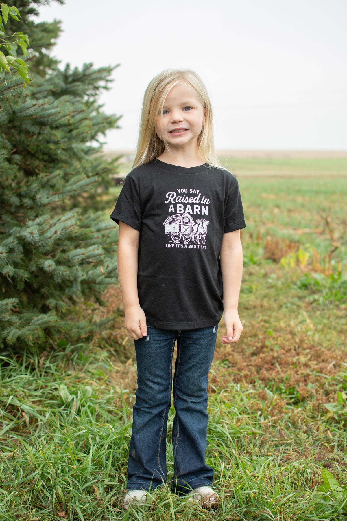 'You say Raised in a Barn...' Toddler/Youth Tee