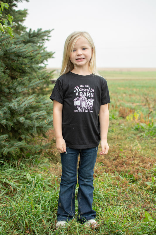 'You say Raised in a Barn...' Toddler/Youth Tee