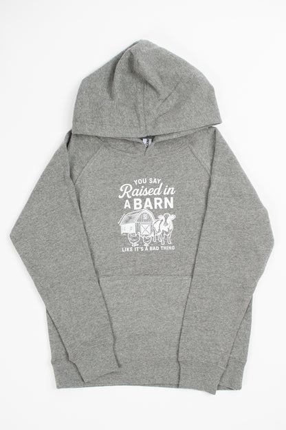 'You said Raised in a Barn...' Toddler/Youth Hoodie