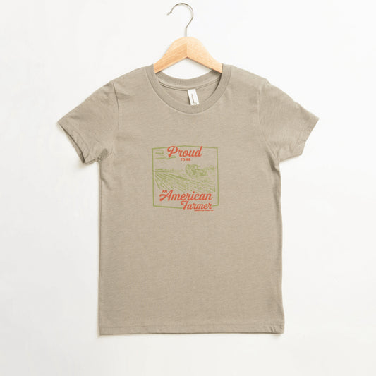 Proud American Farmer -Toddler/Youth Tees