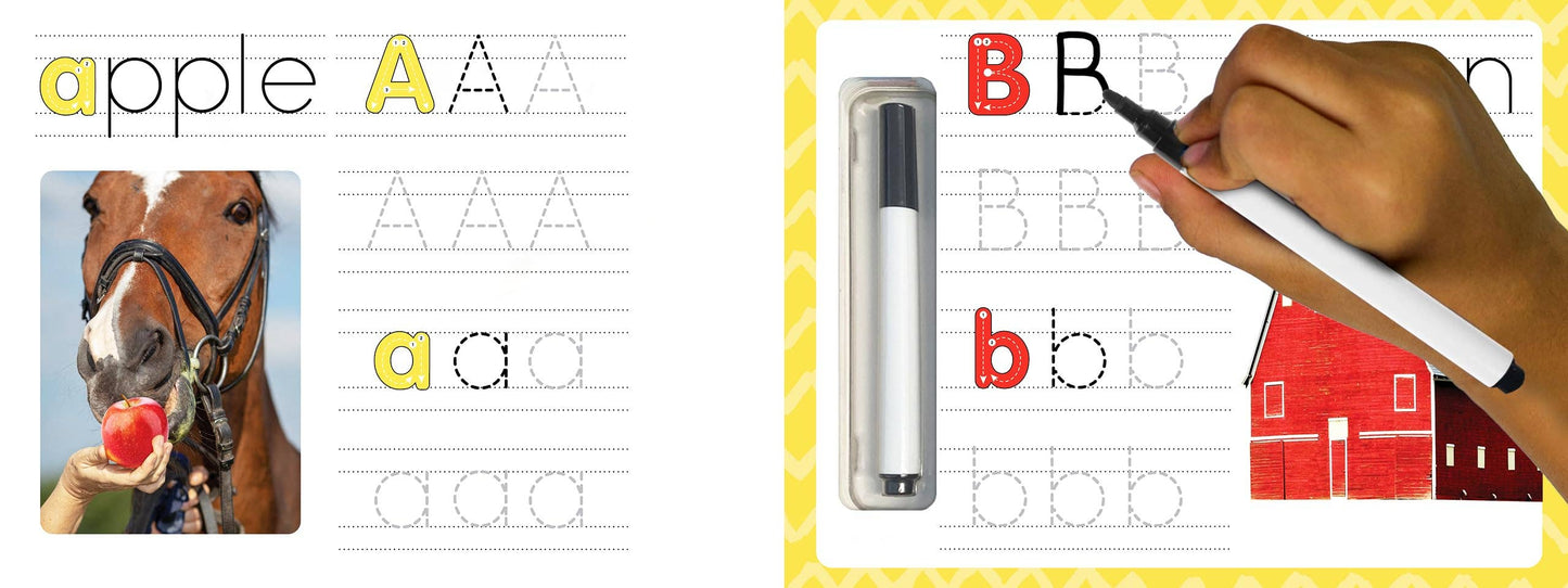 Farm ABCs Wipe Clean Book