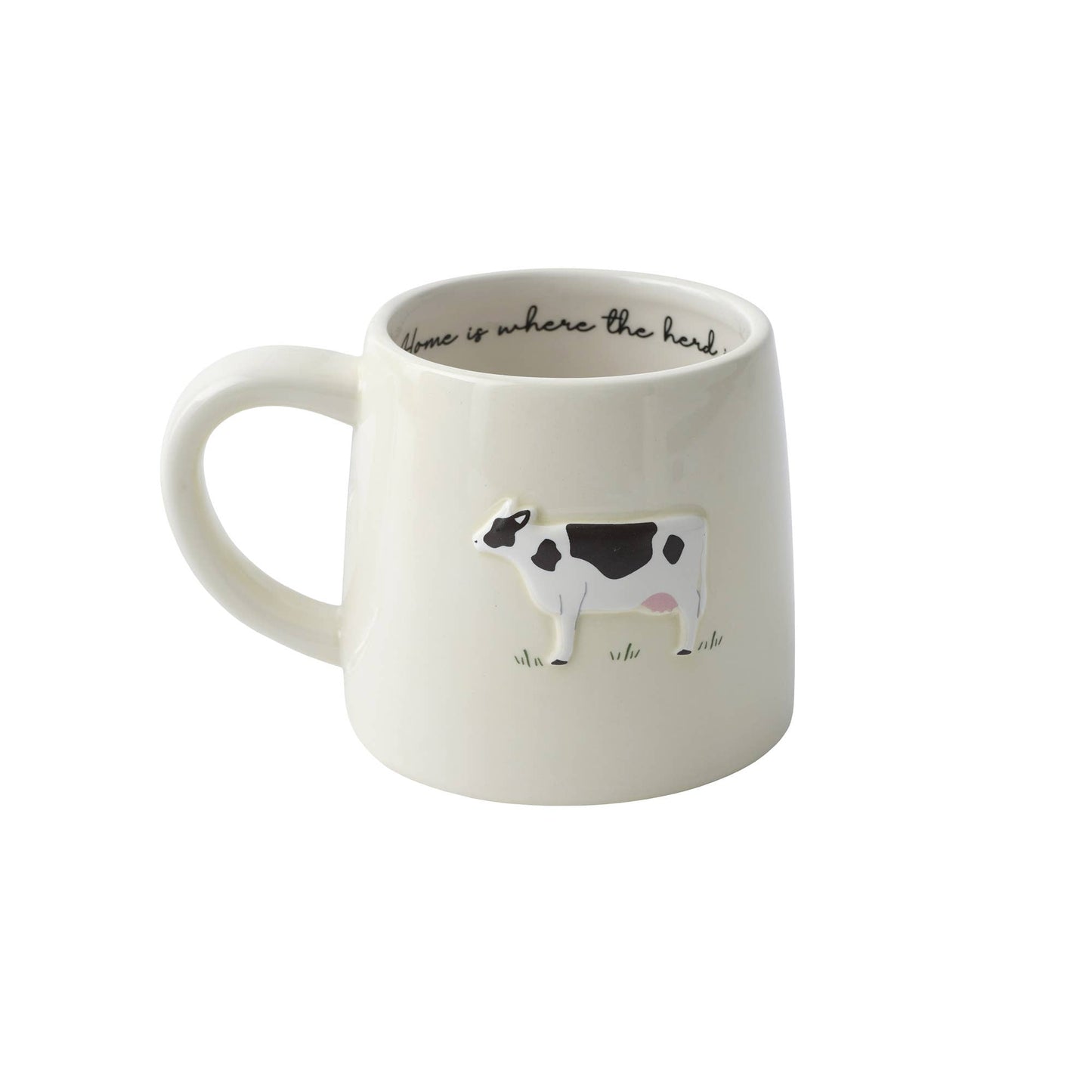 Cow 'Home is Where The Herd Is' Mug