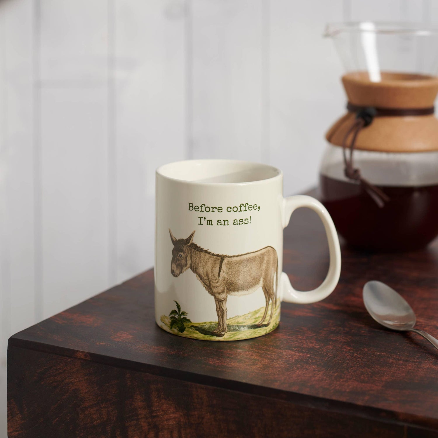 'Before Coffee, I'm an Ass' Mug - American Farm Company