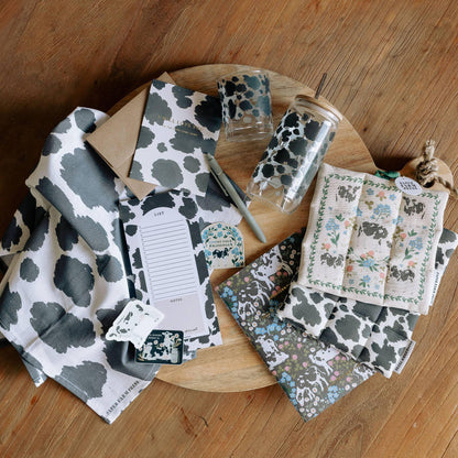 Cow Spots Tea Towel