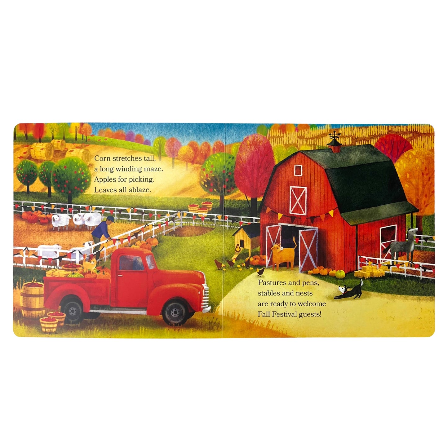 Barn in Fall: Festival Fun on the Farm Board Book