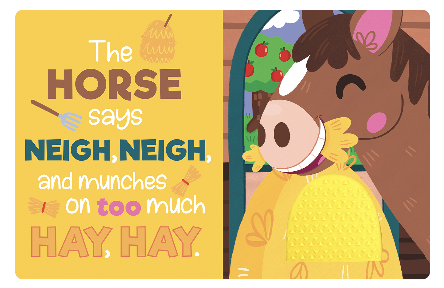 'Funny Farm Animals' Board Book