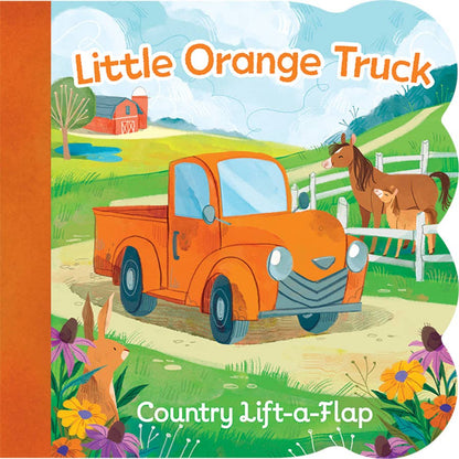 Little Orange Truck Lift-a-Flap Novelty Board Book