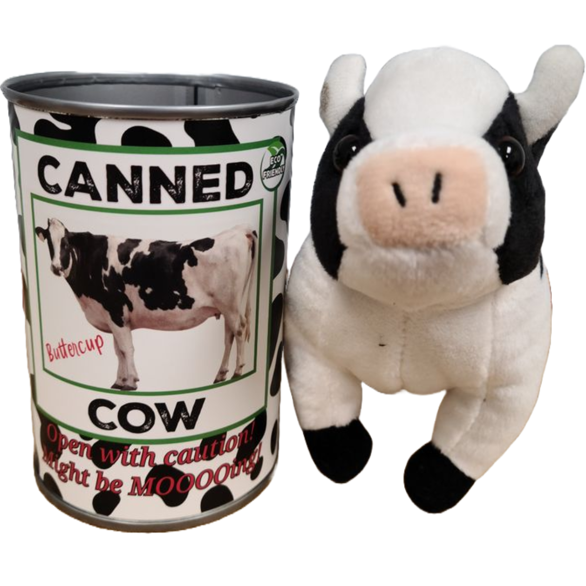 Canned Cow | Plush w/ Jokes