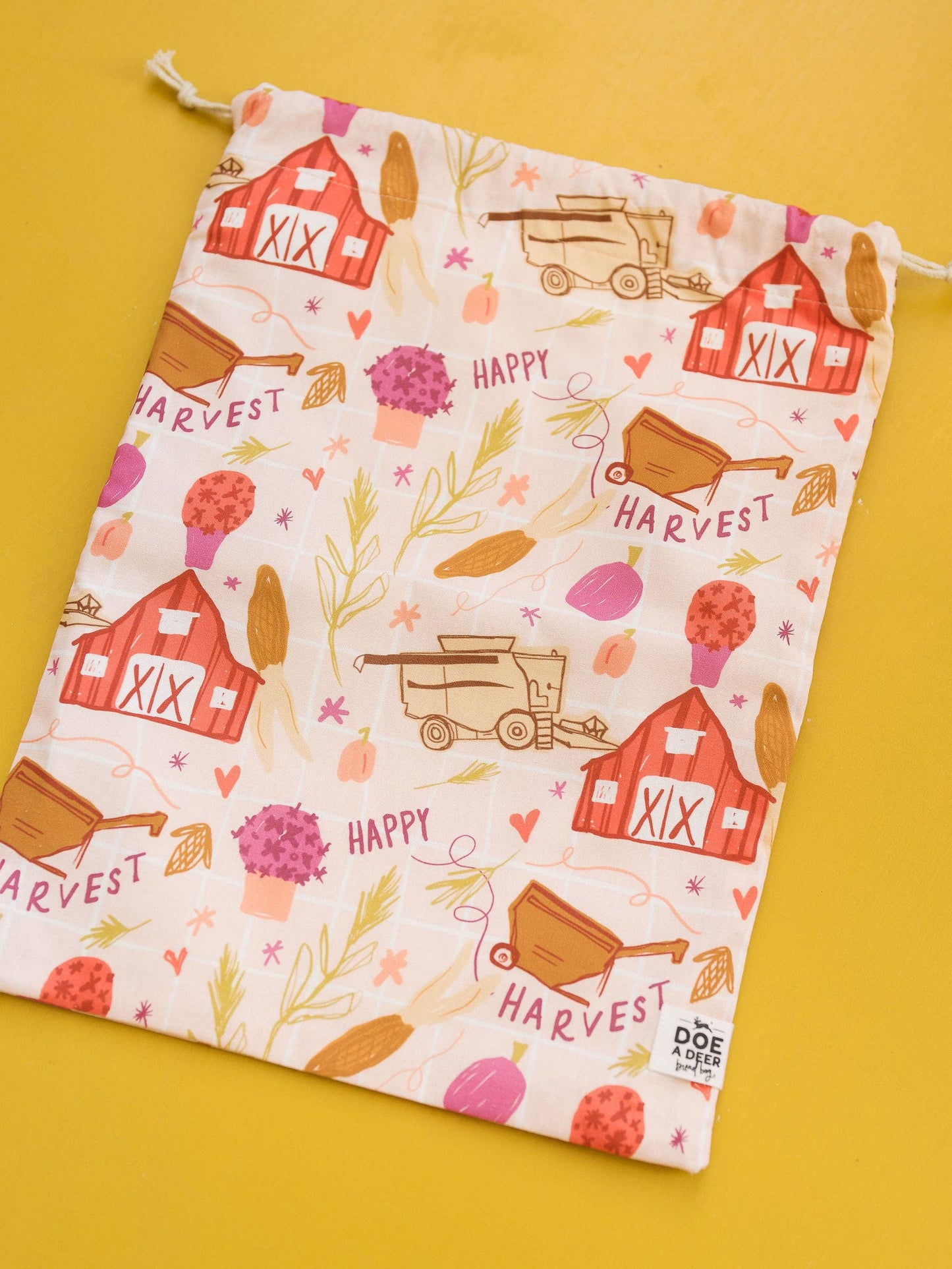 Happy Harvest Bread Bag