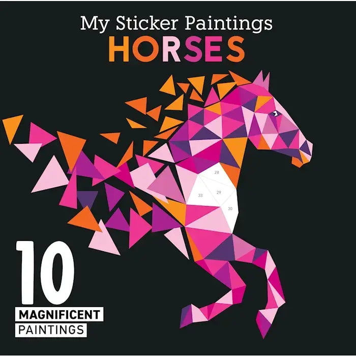 My Sticker Paintings: Horses Activity Book