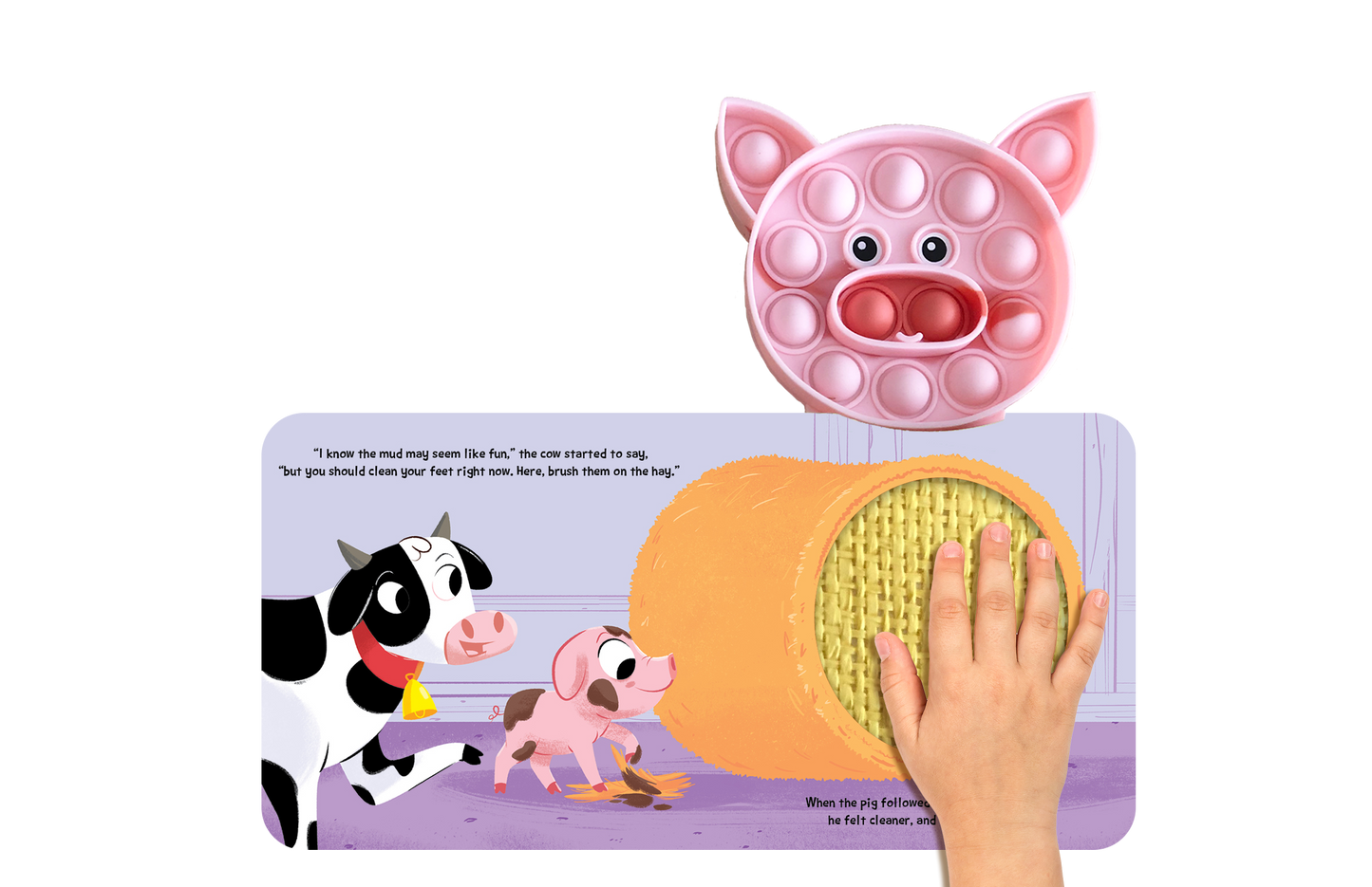 Little Pig Sensory Fidget Book