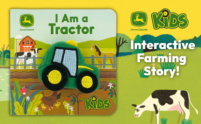 John Deere Kids I Am A Tractor Board Book