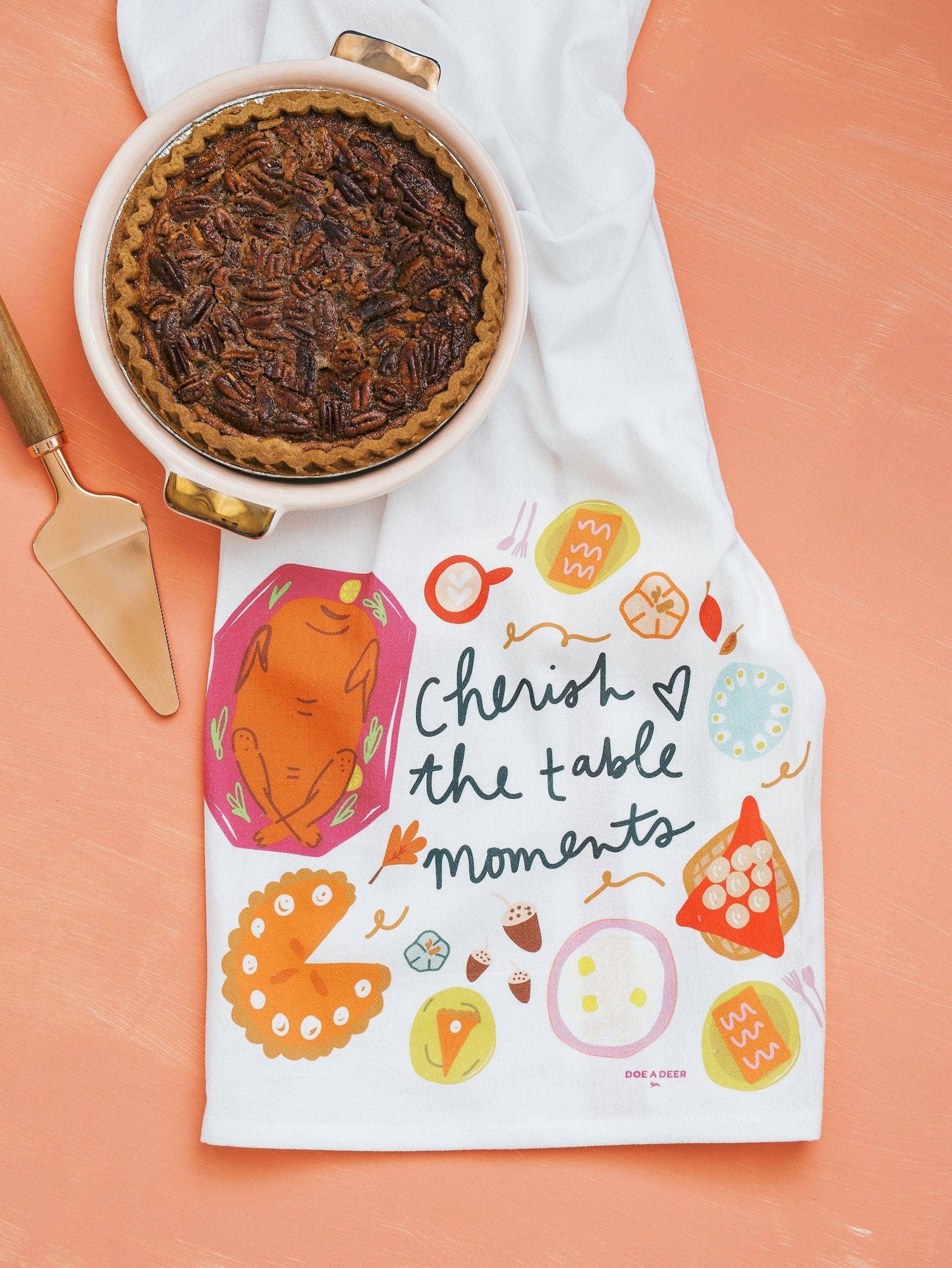 'Cherish The Table Moments' Flour Sack Towel