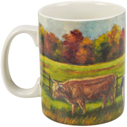 Fall Parade Farm Animals Mug