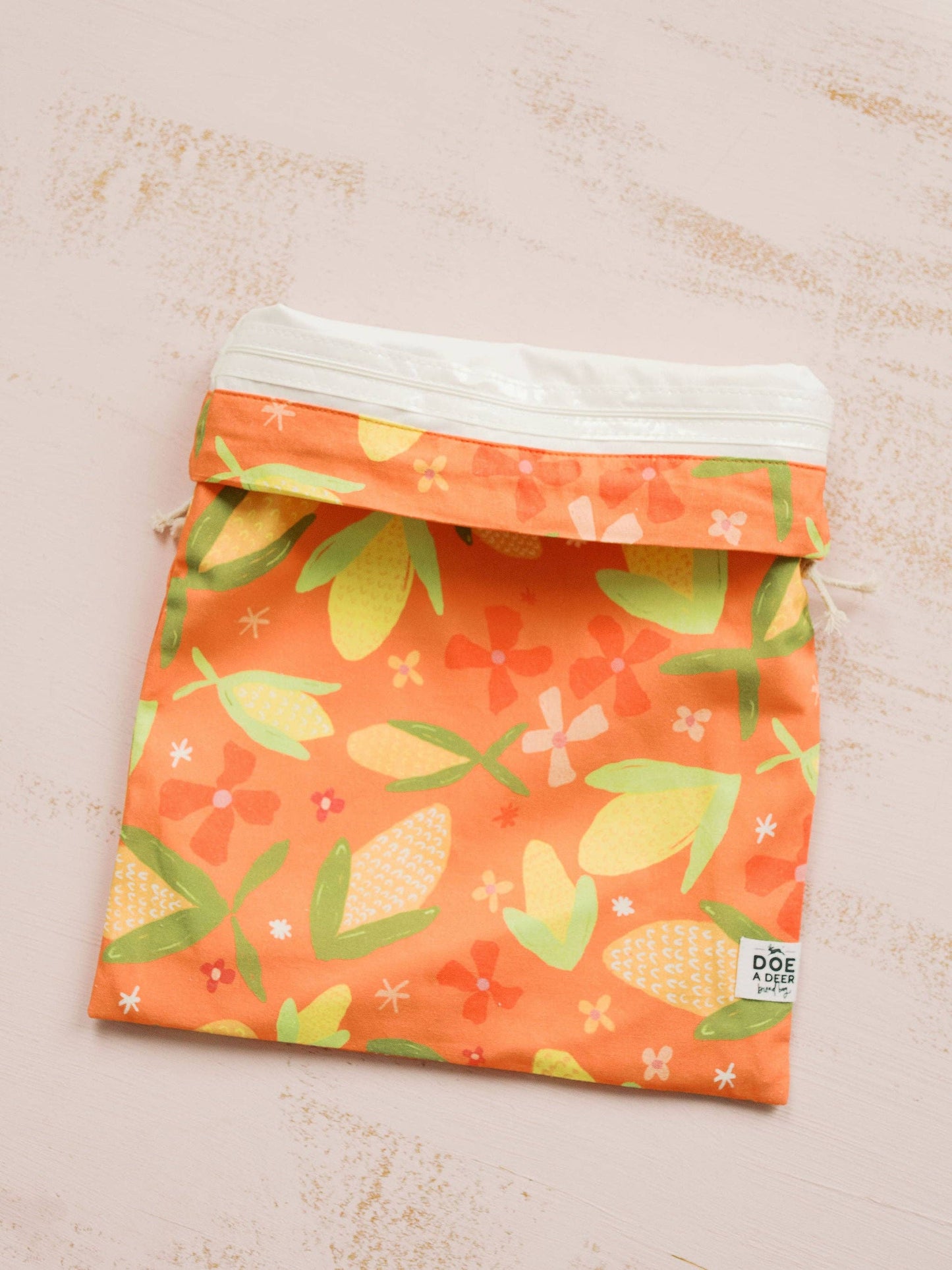 Corn & Flowers Bread Bag