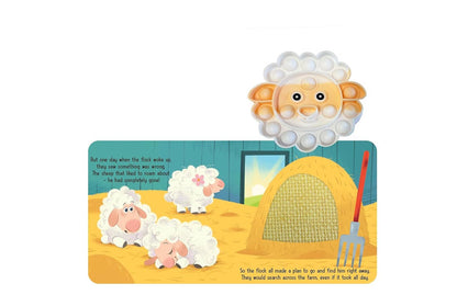 Little Sheep Sensory Fidget Book