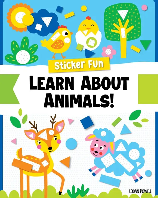 Sticker Fun: Learn About Animals Activity Book
